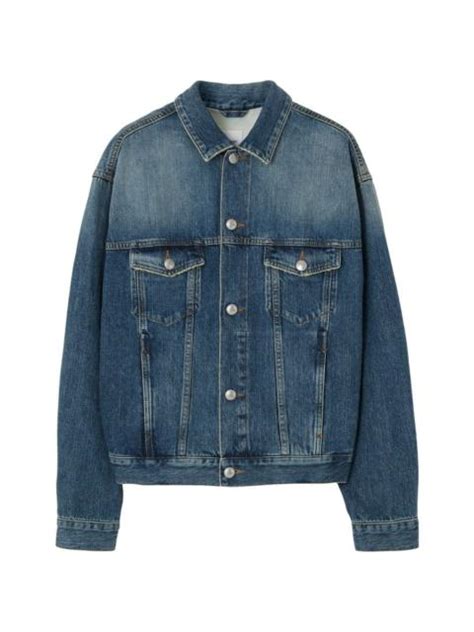 Burberry Washed Japanese Denim Jacket REVERSIBLE