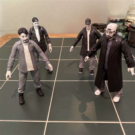 Clerks Diamond Select Action Figures Dante Randall Jay And Silent