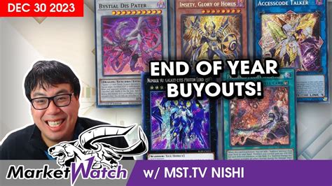 Big Buyouts Destroy The Market At The End Of 2023 Yu Gi Oh Market