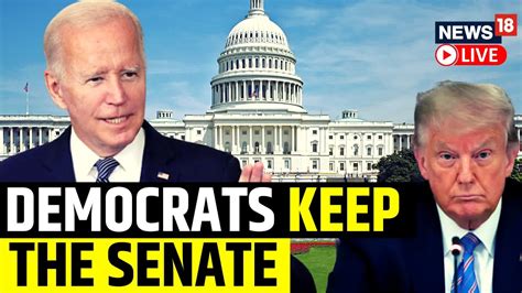 Us Midterm Elections 2022 Results Live Democrats Control Senate After Nevada Win News18 Live