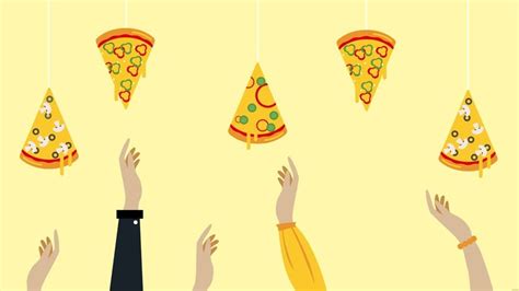 Pizza Party Background In Illustrator Svg  Eps Png Download