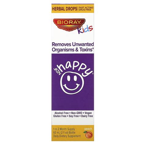 Bioray Kids NDF Happy 60ml | My Goodness Essentials
