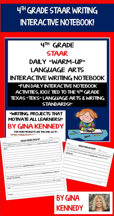 4th Grade Staar Reading And Writing Daily Review Daily Practice Of