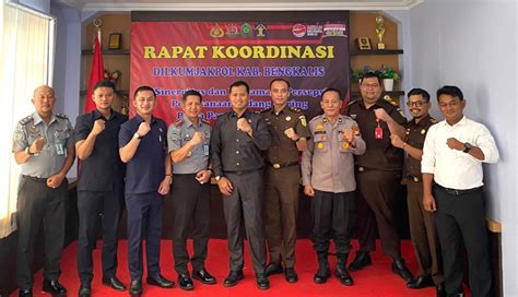 Perkuat Sinergitas Lapas Bengkalis Coffee Morning Bersama Aparat