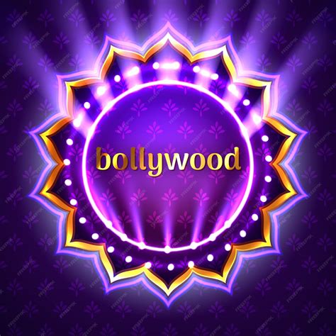 Premium Vector Illustration Of Indian Bollywood Cinema Sign Board