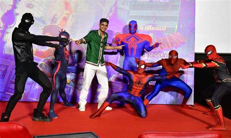 Shubman Gill Launches The Hindi Punjabi Trailer For Spider Man Across