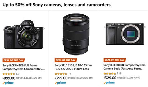 New European deals: Up to 50% off on Sony gear at Amazon UK ...