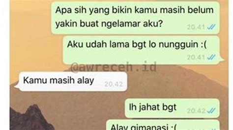 6 Chat Pacar Terlalu Jujur Ini Bikin Nyesek Bacanya Hot Liputan6