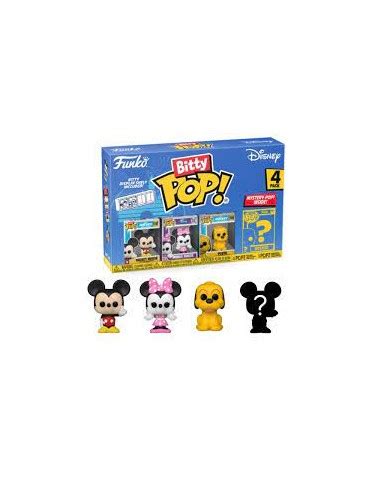 FUNKO Bitty POP Disney Mickey Mouse Minnie Mouse Pluto Mystery Pack