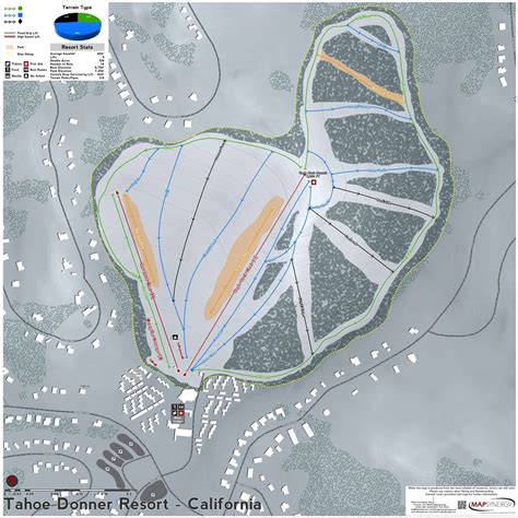 Tahoe Donner Resort ski map Ski Area, Maps, Skiing, Resort, Areas ...