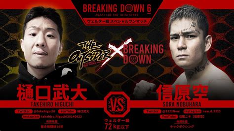 勾配ニキが樋口武大に挑む【オーディション朝倉未来朝倉海breaking Down6breakingdown】 Youtube