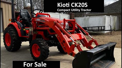 KIOTI CK20S Compact Utility Tractor YouTube