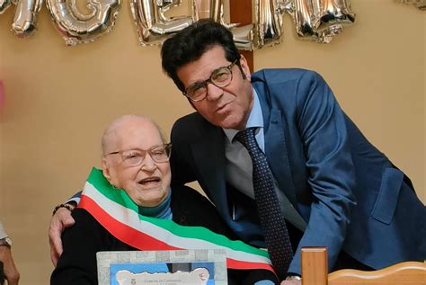 CASTIADAS Il Paese Festeggia Nonna Angela Strazzera Che Oggi Compie