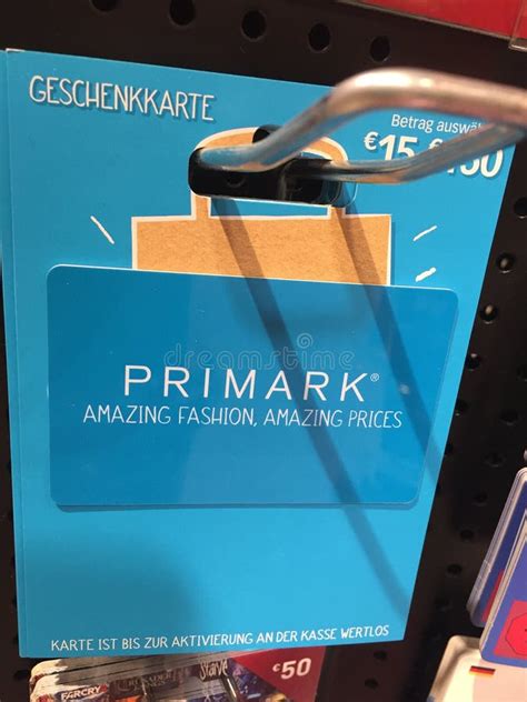 Primark Gift Card Editorial Photo Image Of Commercial 158956606