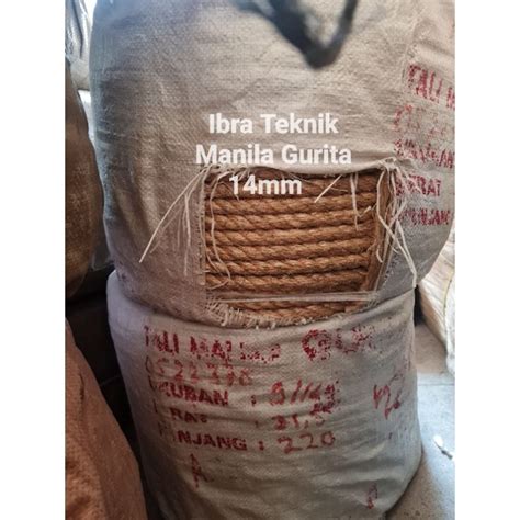 Jual Tali Tampar Rope Tambang Manila Gurita 14mm Shopee Indonesia