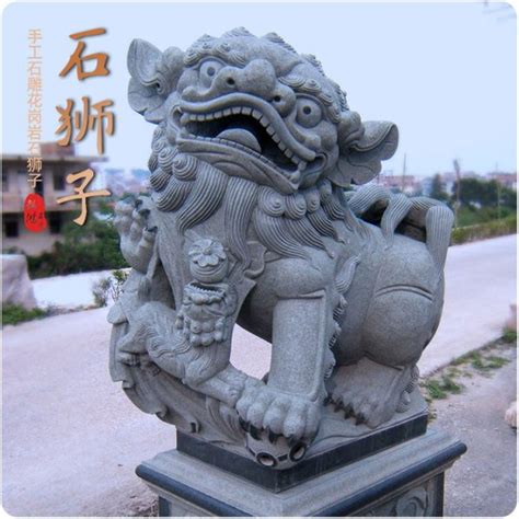 Chinese Guardian Lion Foo Dog Statue - Modern Sculpture Artists