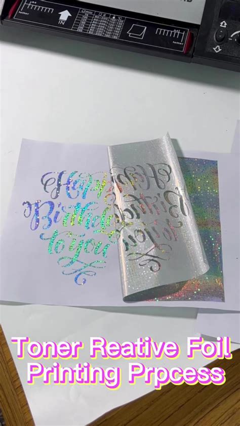 New Design Colourful Toner Reactive Foil Textile Foils Hot Stamping Foil Rolls Buy Pet Heat