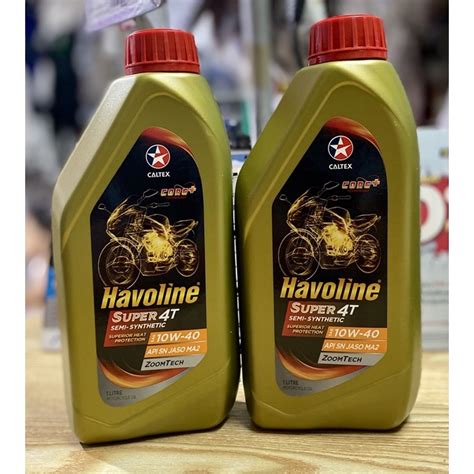 Havoline Super 4T Semi Synthetic 10w40 Shopee Philippines