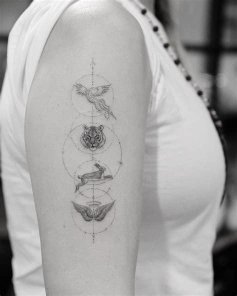 Tatuagem pontilhismo 50 ideias para desenhos delicados e únicos