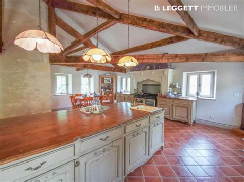 Spacious Stone Property With Pool By The Bastide Town Of Duras With