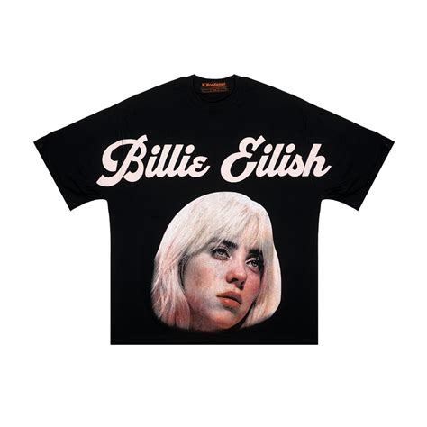 Jual Kkontener Billie Eilish Oversize Tshirt Black Shopee Indonesia