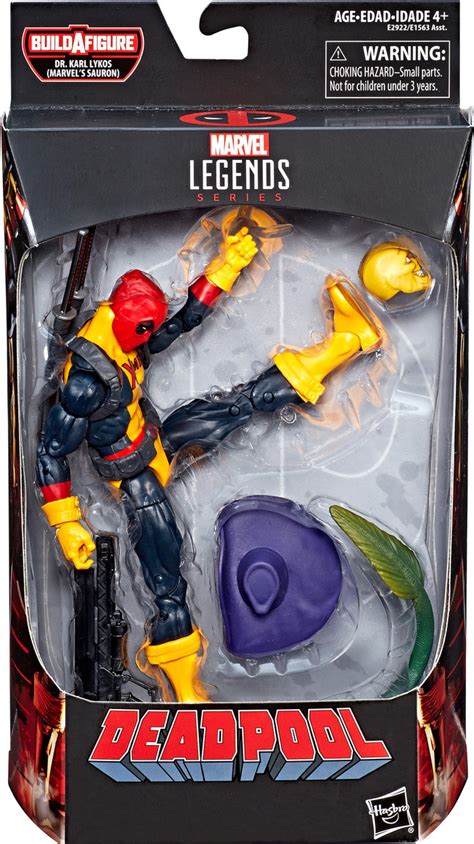 Marvel Legends X-Men Deadpool Sauron Build A Figure