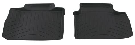 Weathertech 2nd Row Rear Auto Floor Mats Black Weathertech Floor Mats