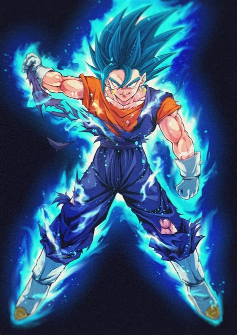 Vegito Anime Dragon Ball Goku Anime Dragon Ball Super Dragon Ball