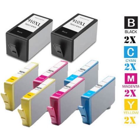 Pack Genuine Hewlett Packard Hp Xl High Yield Combo Ink Cartridges