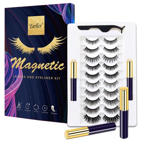 Strong Magnetic Lashes Get A Stunning Look With The Earller Magnetic