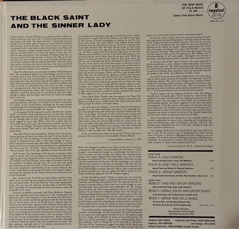 Charles Mingus, The Black Saint and the Sinner Lady – Jarrett House North