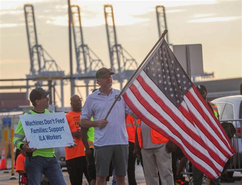 Dock workers shut down US ports during strike for better wages and work