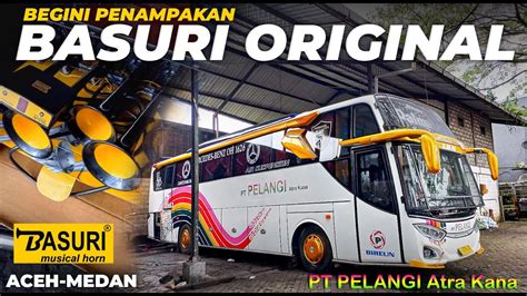 Penampakan Basuri Original Bus Pt Pelangi Paimaham Siap Meramaikan