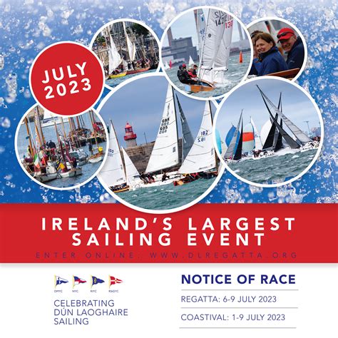 Notice of Race – Volvo Dún Laoghaire Regatta 2023 - Volvo Dún Laoghaire