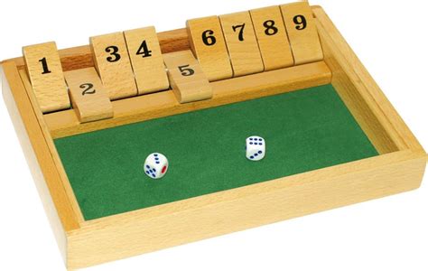 Gibsons Shut The Box Game Amazon Co Uk Toys Games