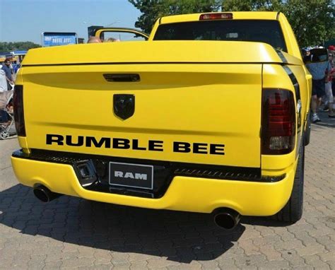 Rumble Bee Tailgate Decal 1pc Fits Ram Rt Srt Srt8 1500 2500 3500 New