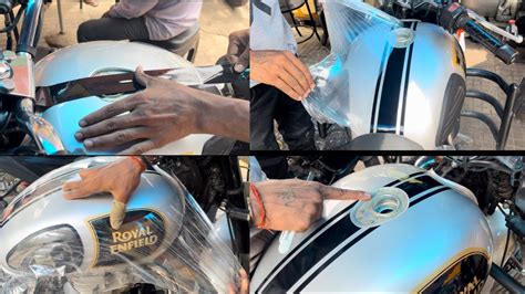 Royal Enfield Classic Tank Shine Lamination Ppf Royal Enfield