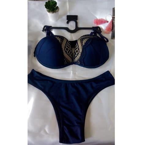 Conjunto de lingerie de renda LUXO Sutiã bojo calcinha CORES E TAMANHO NA DESCRIÇÃO