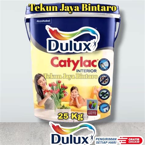 Jual DULUX CATYLAC INTERIOR 25 KG PAIL CAT TEMBOK INTERIOR DULUX