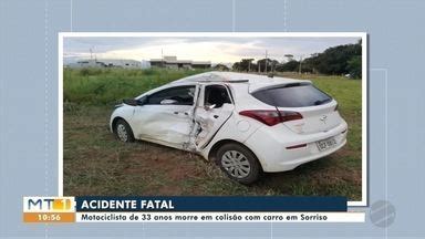 MT1 Sinop Motociclista de 33 anos morre em colisão carro em