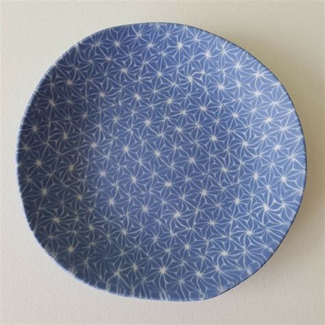 Coupelle En Porcelaine Asanoha Bleu Cobalt Yuko Kuramatsu Galerie