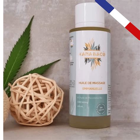 Huile De Massage Au Cbd Par Kanabac Weedy Fr