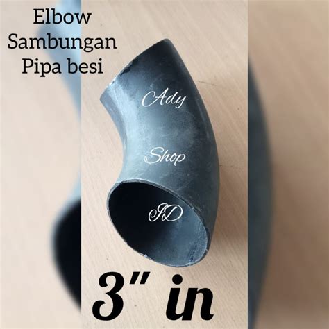 Jual Elbow Elbo Sambungan Pipa Besi Ukuran In Shopee Indonesia