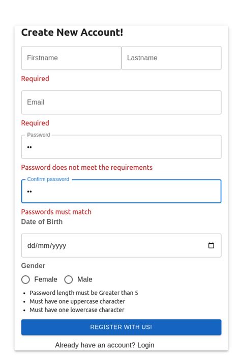 Optimizing React Forms A Comprehensive Guide To Form Validation With