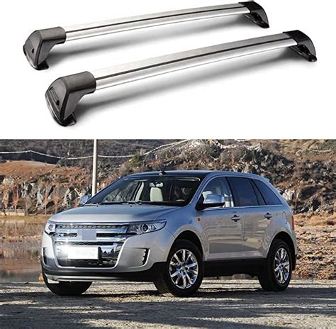 2PCS Crossbar Cross Bars Fits For Ford Edge SUV 2009 2010 2011 2012