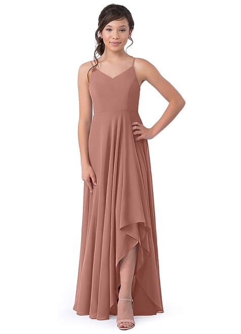 Cedar Rose Azazie Collette Jbd Junior Bridesmaid Dresses Azazie