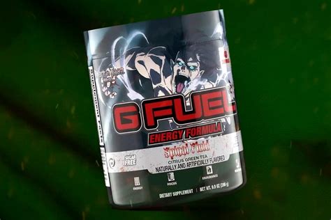 G Fuel Turns Attack On Titans Serum Spinal Fluid Into A Supplement