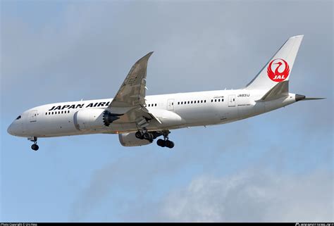 JA831J Japan Airlines Boeing 787 8 Dreamliner Photo By Urs Hess ID