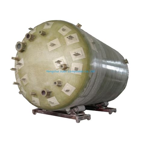 Frp Fiberglass Sulfuric Acid H So Storage Tank Vessel Chemical