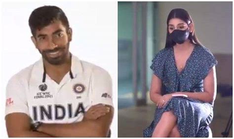 Wtc 2021 Final Sanjana Ganesan Interviews Jasprit Bumrah Ahead Of Wtc